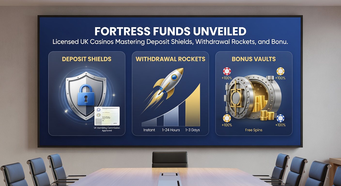 Dynamic chart depicting fast withdrawal timelines, secure deposit flows, and stacked bonus offers across UK casino platforms