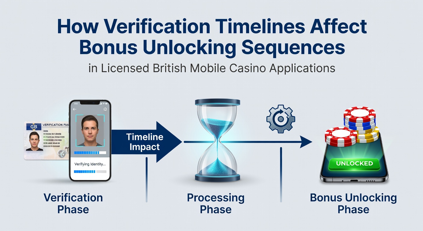 Flowchart diagram illustrating verification steps leading to bonus activation in a mobile casino environment